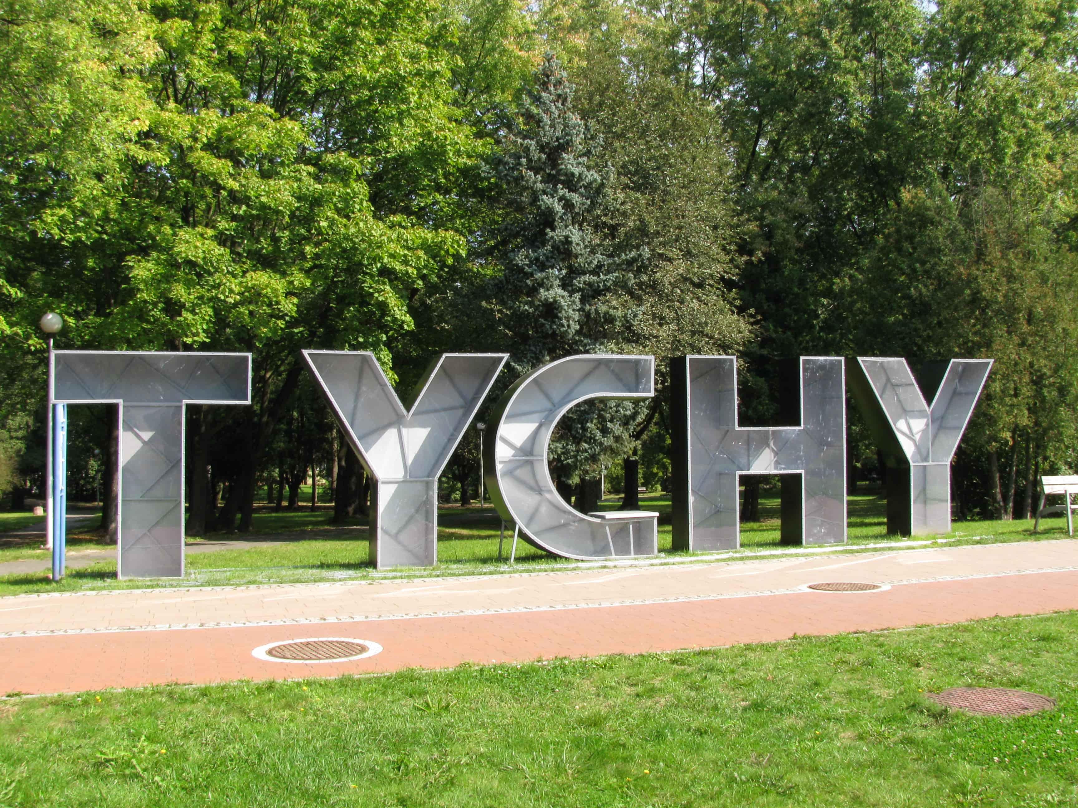 Napis_Tychy